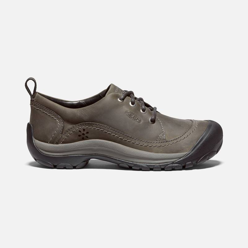 Keen Kaci II Oxford Turnschuhe Damen DE-05967 Magnet/Black - Keen Damenschuhe Braun